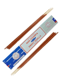 Благовония Комбо Сладкая Ваниль / Наг Чампа Сатья (Satya Sweet Vanilla / Nag Champa Combo) 16 г