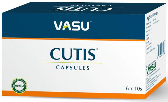 Кутис Капсулы при экземе Васу (Cutis Capsules Vasu) 60 капсул