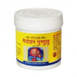 УЦЕНКА! Медохар Гуггул для похудения Вьяс СРОК ДО 12.2025 (Medohar Guggulu Vyas) 100 табл