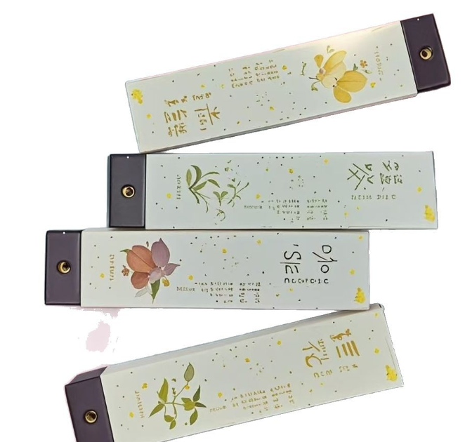 Благовония китайские в чехле для путешествий Зеленый чай 50 шт