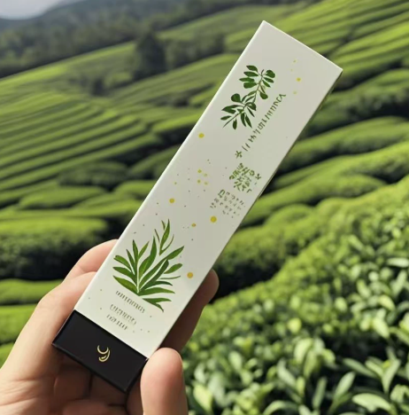 Благовония китайские в чехле для путешествий Зеленый чай 50 шт