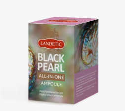 Ампульная сыворотка для лица с экстрактом черного жемчуга (BLACK PEARL Landetic) 50 мл