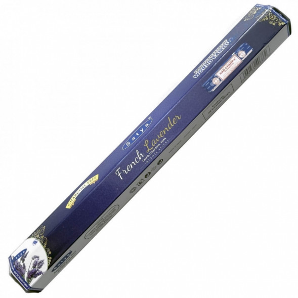 Благовония без угля Французская Лаванда шестигранник Сатья (French Lavender Charcoal free Satya) 20 шт