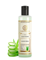 УЦЕНКА! Лосьон Алоэ Вера увлажняющий Кхади до 02.2027 (Herbal Moisturizer Aloevera Khadi) 210 мл
