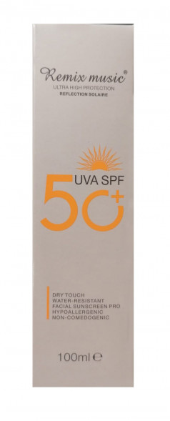 Крем солнцезащитный гипоаллергенный (Remix music Sun Protection cream UVA 50+ SPF) 100 мл
