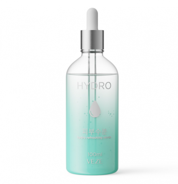 Сыворотка гиалуроновая для кожи лица и шеи (Hydro refreshing Serum Veze) 100 мл