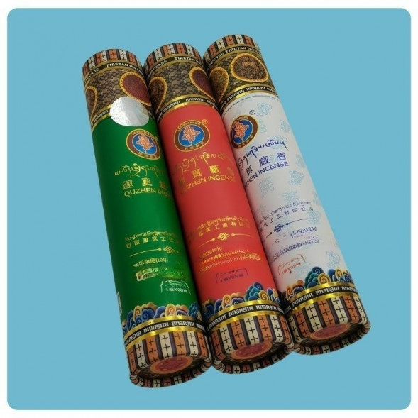 Тибетские благовония в тубе в ассортименте (Tibetan Incense Bharath) 25 шт