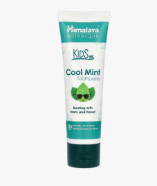 Зубная паста детская Освежающая мята Хималая (Kids Cool Mint Toothpaste Himalaya) 80 г