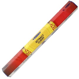 Благовония без угля Привлечение клиента шестигранник Сатья (Attract Client Charcoal free Satya) 20 шт