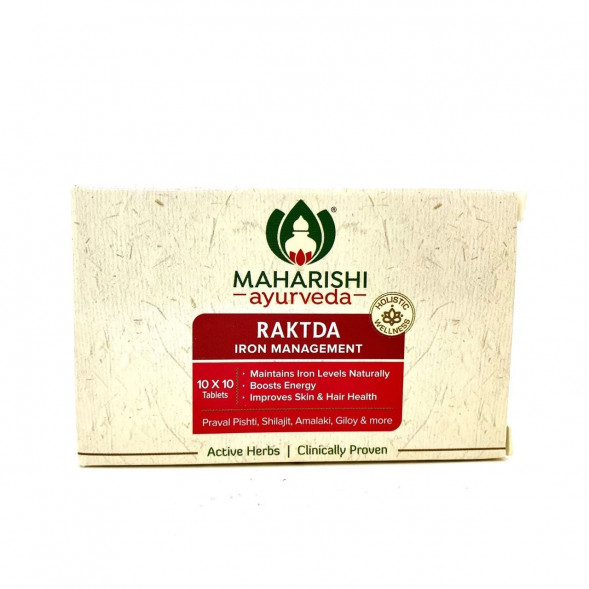 Рактда Махариши при анемии (Raktda Maharishi) 100 табл
