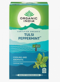 Чай Тулси Мята Органик Индия (Tulsi Peppermint Organic India) 25 пакетиков