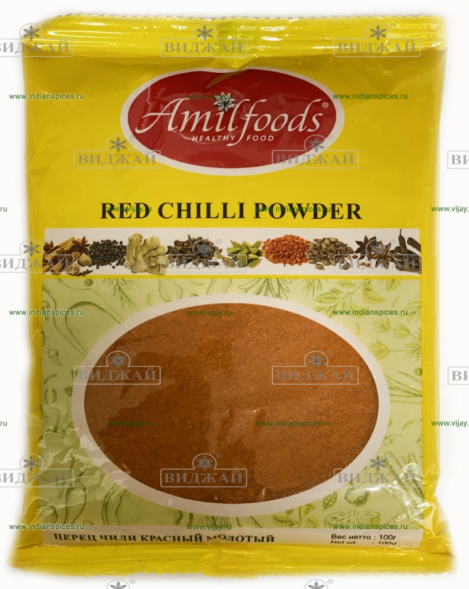 Перец Красный Чили молотый Амилфудс (Red Chilli Powder Amilfoods) 100 г