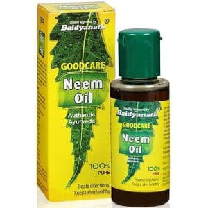 УЦЕНКА! Ним масло Бадьянатх ПОМЯТА УПАКОВКА (Neem oil Baidyanath Goodcare) 50 мл
