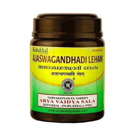 Аджасвагандхади Лехам (Ашваганда Лехам) с маслом гхи Коттаккал (Ajaswagandhadi Leham Kottakkal) 500 г
