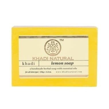 Мыло Свежий Лимон Кхади (Khadi Lemon soap) 125 г