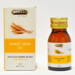 УЦЕНКА! Масло Зародышей Пшеницы Хемани СРОК ДО 01-02.2027 (Hemani Wheat germ oil) 30 мл