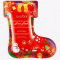 Маска-носочки для ног увлажняющая от трещин Новогодняя (Foot Mask Hydrating Anti Dry Cracking Sadoer) 2 шт