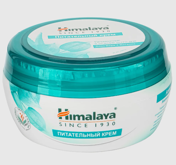 Крем питательный с алоэ вера и центеллой для лица, рук и тела Хималая (Himalaya Сream) 150 мл