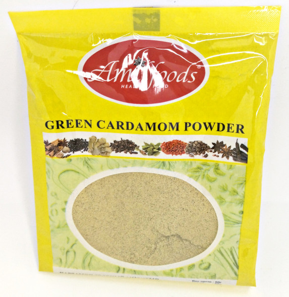 Кардамон молотый зеленый Амилфудс (Green Cardamom powder Amilfoods) 50 г 