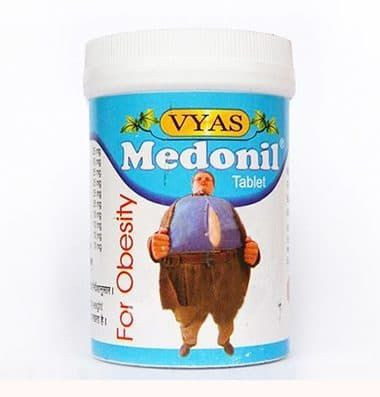 Медонил таблетки для похудения Вьяс (Medonil Vyas) 100 табл