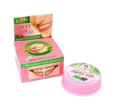 Тайская зубная паста Гвоздика 5 звезд Косметик (5 Star Cosmetic Clove Pink) 25 г
