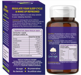 Найтз для сна Бадьянатх (Nightzz Baidyanath) 60 капсул