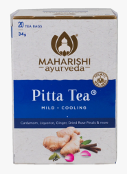 Чайный напиток Питта Махариши Аюрведа (Pitta Tea Maharishi Ayurveda) 20 пакетиков