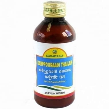 Карпуради Тайлам массажное масло Нагарджуна (Karpuradi Tailam Nagarjuna) 200 мл