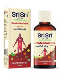 Ракташодхини Аришта очищение крови Шри Шри (Raktashodhini Arishta Sri Sri) 200 мл