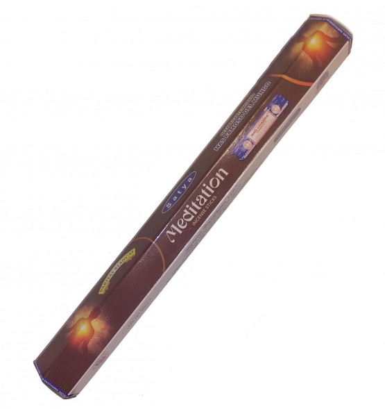 Благовония без угля Медитация шестигранник Сатья (Meditation Charcoal free Satya) 20 шт