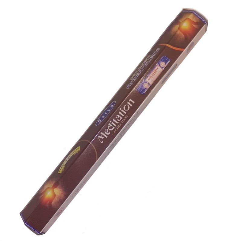 Благовония без угля Медитация шестигранник Сатья (Meditation Charcoal free Satya) 20 шт