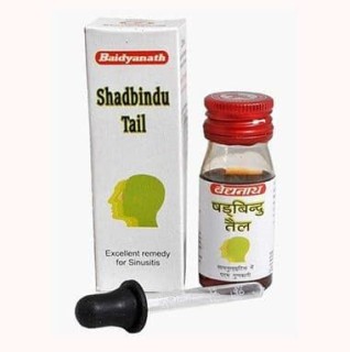 Шадбинду Тайл масло для носа Бадьянатх (Shadbindu Tail Oil Baidyanath) 25 мл