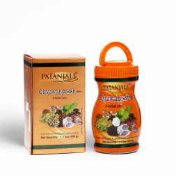 УЦЕНКА! Чаванпраш Патанджали ПОМЯТА БАНКА (Chyawanprash Patanjali) 500 г