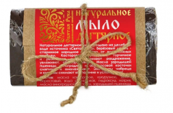 Мыло дегтярное натуральное в форме сердца (Святая Рука) 100 г