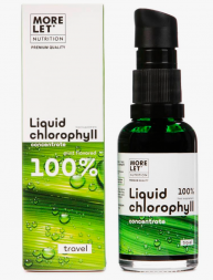Хлорофилл концентрат с мятой, спрей (Liquid Chlorophyll Morelet) 30 мл