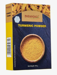 УЦЕНКА! Куркума молотая Турмерик Патанджали ПОМЯТА УПАКОВКА (Turmeric Powder Patanjali) 100 г