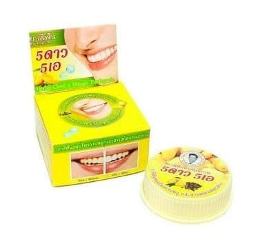 Зубная паста Тайская Манго 5 звезд Косметик (5 Star Cosmetic Mango) 25г