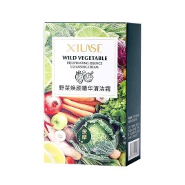 Крем очищающий для лица с омолаживающей эссенцией овощей (Wild vegetable rejuvenating essence cleansing cream Xiuse) 20 стиков по 4 г