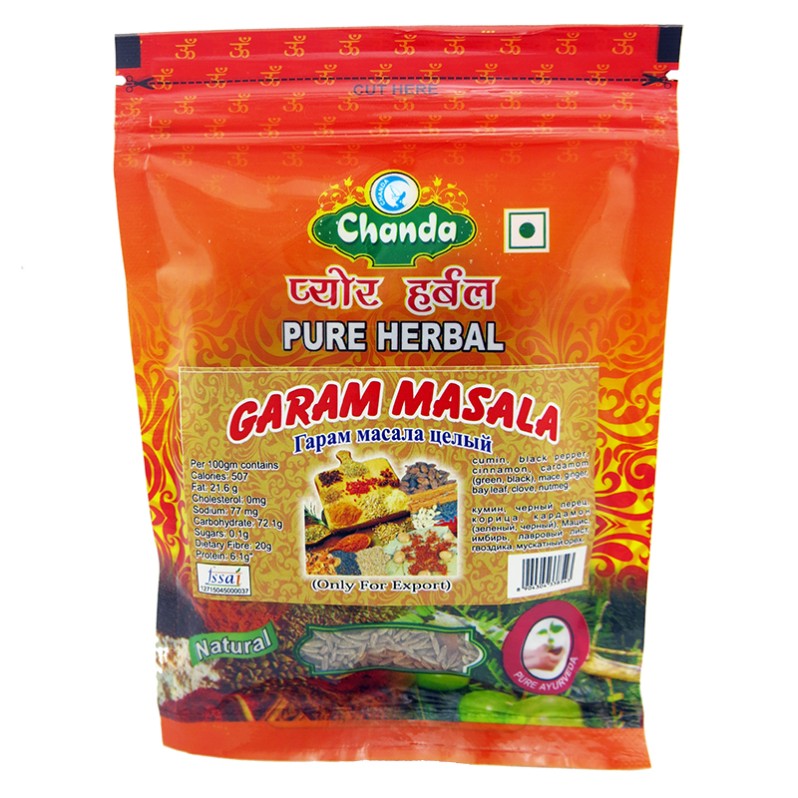 Гарам Масала приправа целая Чанда (Garam masala whole Chanda) 50 г