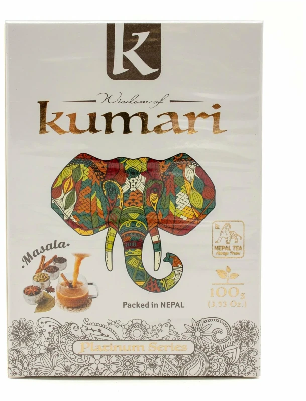 Чай черный непальский Масала Кумари (Black Masala Tea Wisdom of Kumari) 100 г