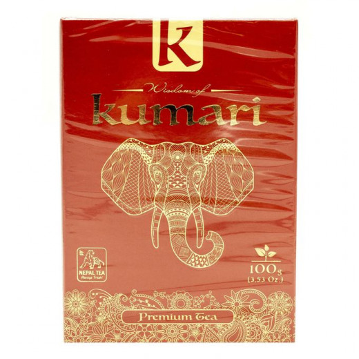 Чай черный непальский крупнолистовой пекое Премиум Кумари (Black pekoe Premium Tea Wisdom of Kumari) 100 г — 