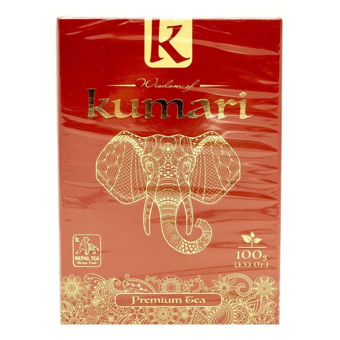 Чай черный непальский крупнолистовой пекое Премиум Кумари (Black pekoe Premium Tea Wisdom of Kumari) 100 г