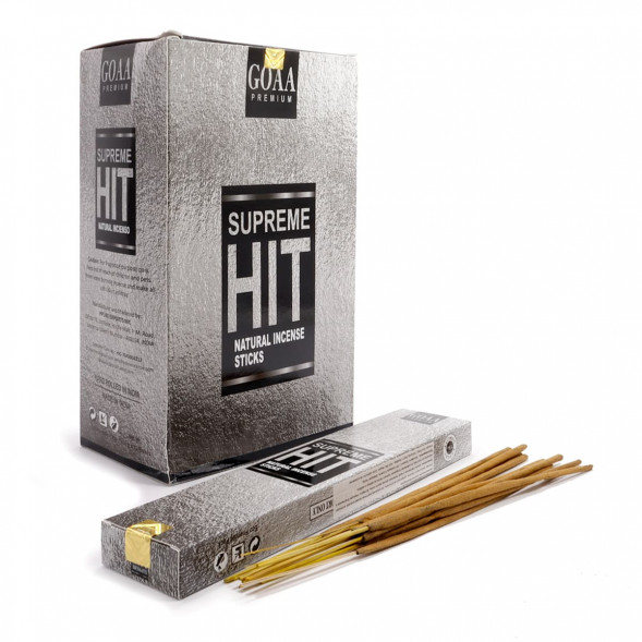 Благовония Превосходный Хит Гоаа Премиум (Supreme Hit Natural Incense Sticks GOAA) 15 г