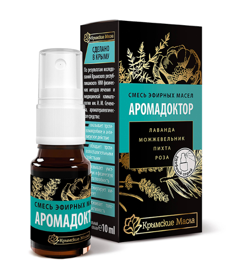 Смесь эфирных масел Аромадоктор (Крымские масла) 10 мл