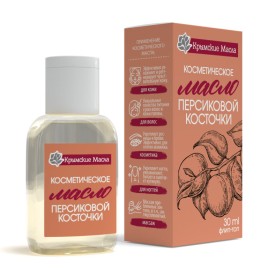 Косметическое масло Персиковой косточки флип-топ (Крымские масла) 30 мл