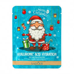 Маска тканевая для лица с гиалуроновой кислотой Новогодняя (Merry Christmas Hyaluronic Acid Facial Mask) 25 г