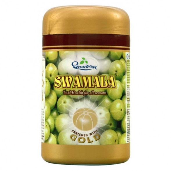 Чаванпраш с золотом Свамала Дхутапапешвар (Swamala Dhootapapeshwar) 500 г