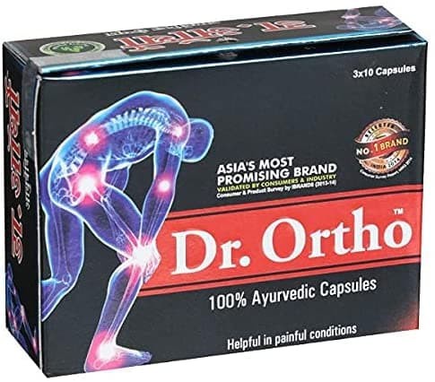 Капсулы от боли в суставах Доктор Орто (Dr. Ortho Ayurvedic Capsules) 30 капсул