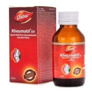 УЦЕНКА! Ревматил масло для суставов и мышц Дабур ПОМЯТА УПАКОВКА (Rheumatil Oil Dabur) 50 мл