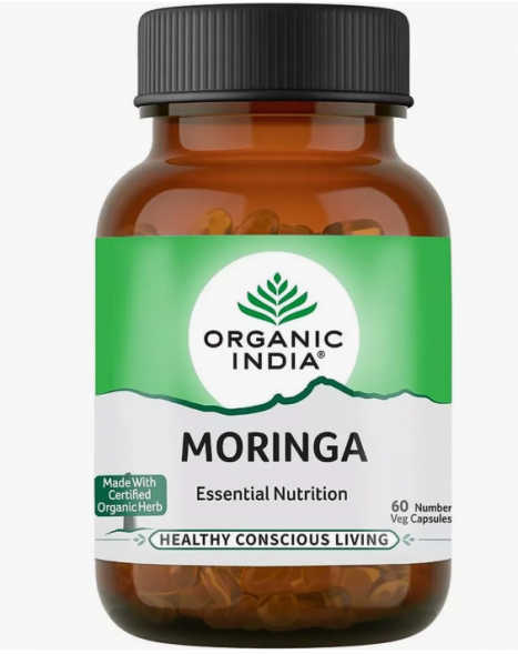 Моринга капсулы Органик Индия (Moringa Organic India) 60 капсул